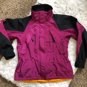 Marmot Ski Jacket Mesh Interior Velcro Wrist